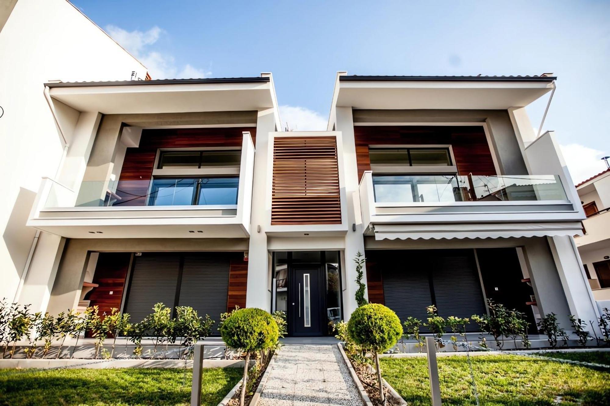 Aleksia Seaside Deluxe Apartment เปฟโกโฮรี ภายนอก รูปภาพ