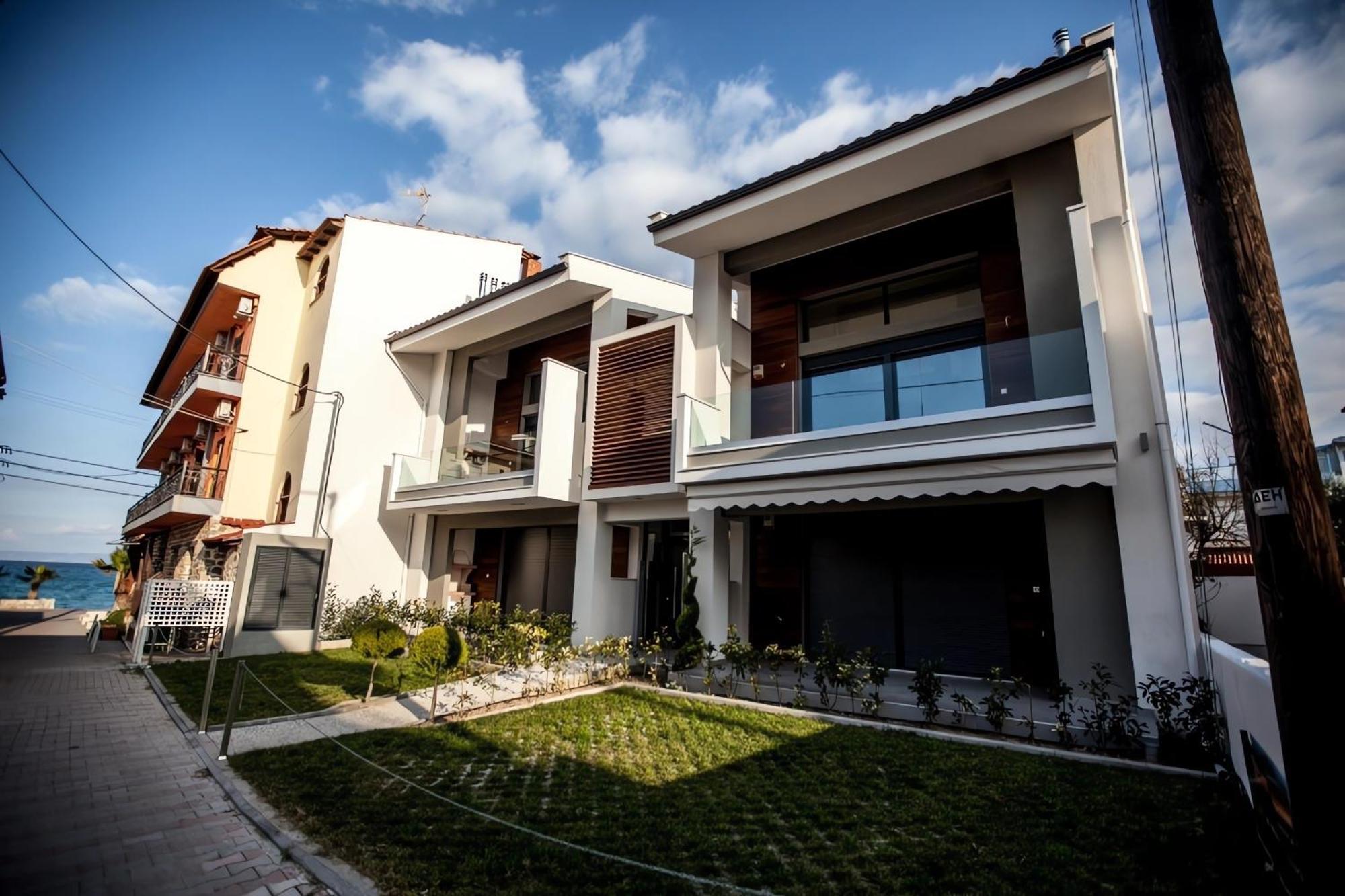 Aleksia Seaside Deluxe Apartment เปฟโกโฮรี ภายนอก รูปภาพ