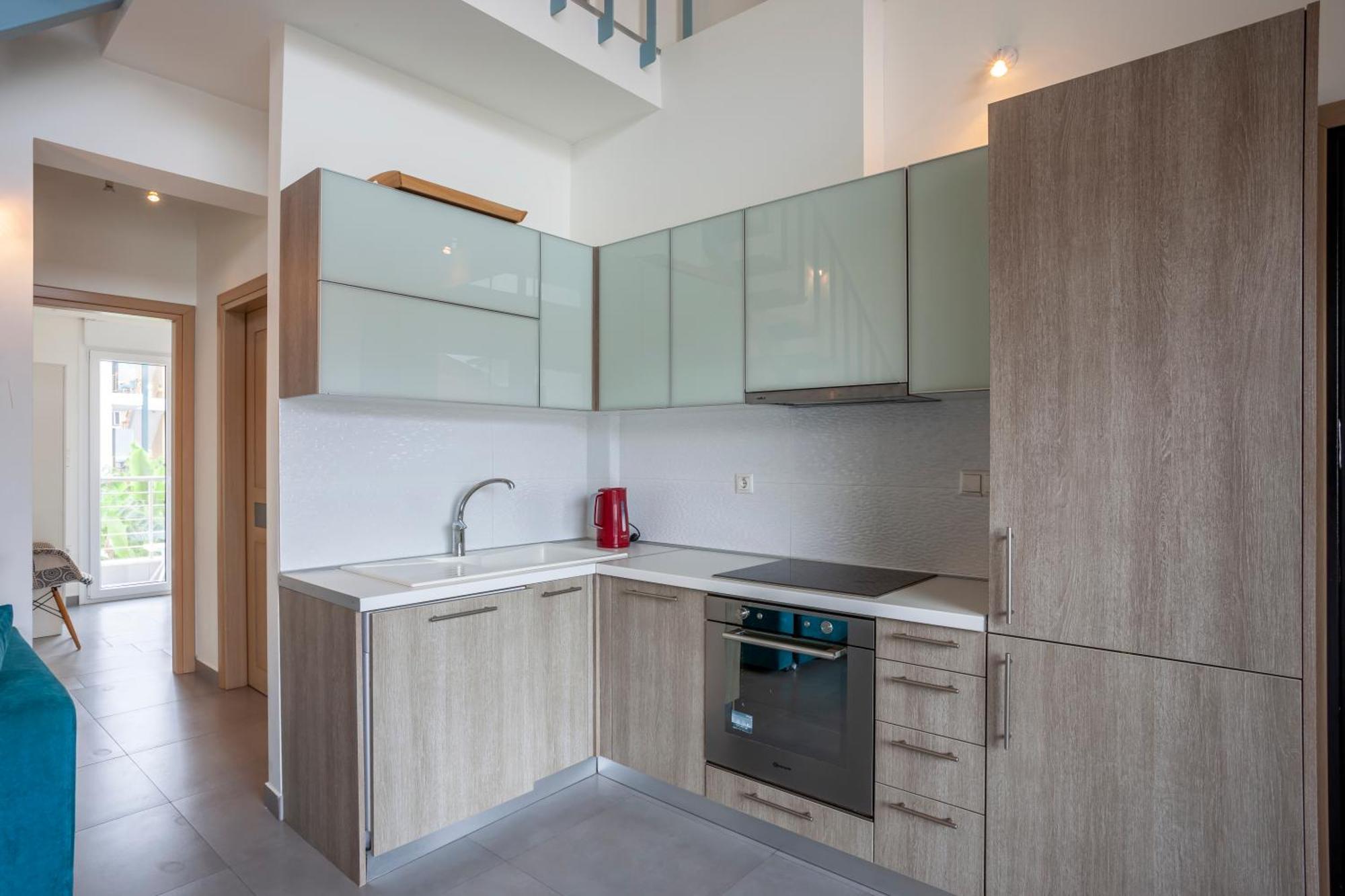 Aleksia Seaside Deluxe Apartment เปฟโกโฮรี ภายนอก รูปภาพ