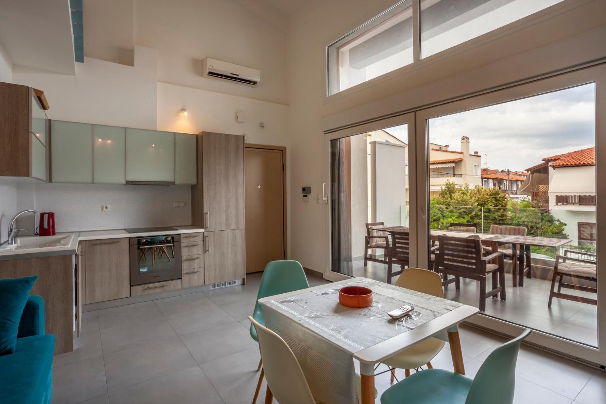 Aleksia Seaside Deluxe Apartment เปฟโกโฮรี ภายนอก รูปภาพ