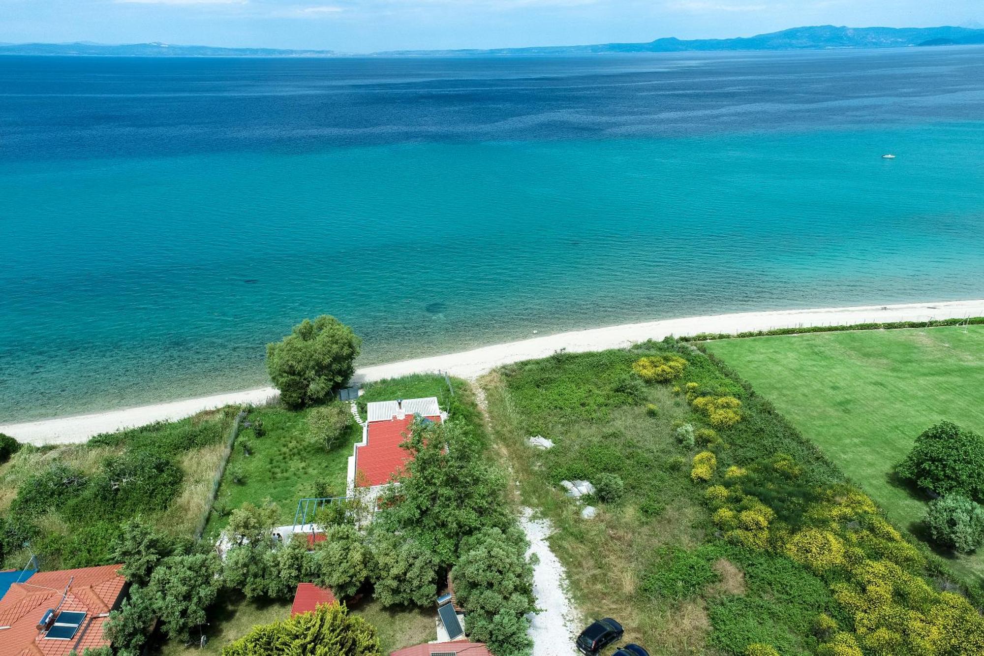 Aleksia Seaside Deluxe Apartment เปฟโกโฮรี ภายนอก รูปภาพ