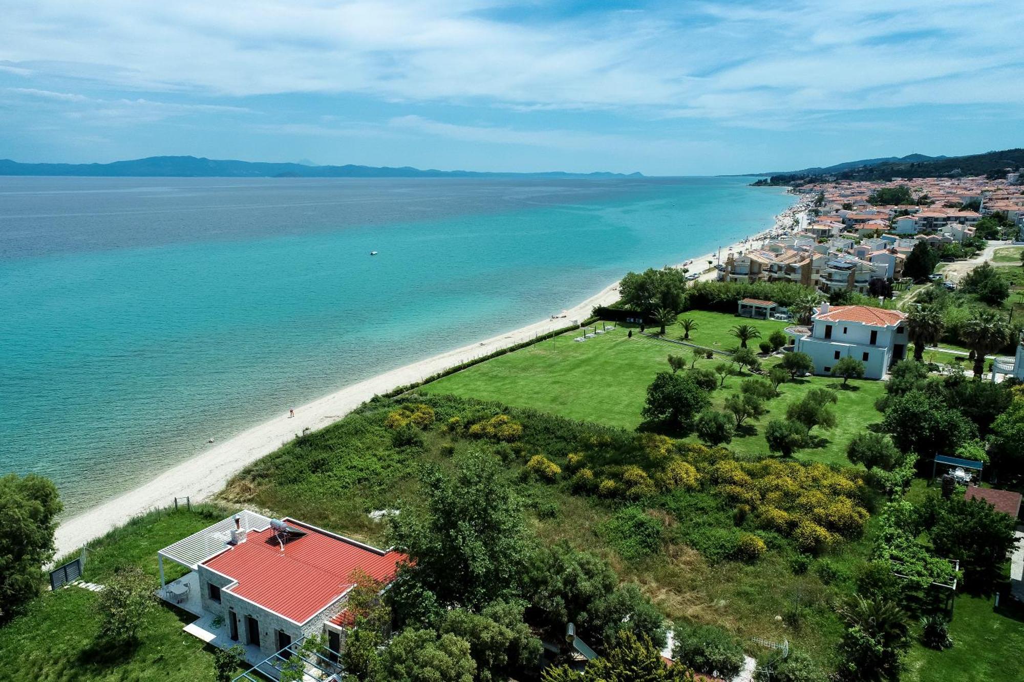 Aleksia Seaside Deluxe Apartment เปฟโกโฮรี ภายนอก รูปภาพ