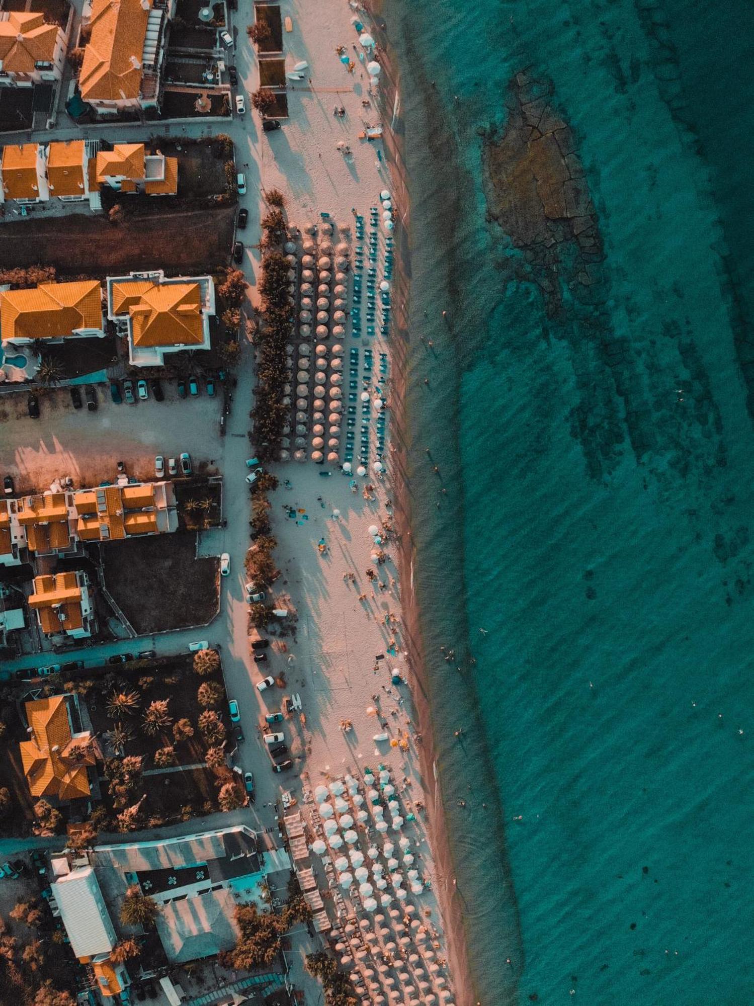 Aleksia Seaside Deluxe Apartment เปฟโกโฮรี ภายนอก รูปภาพ