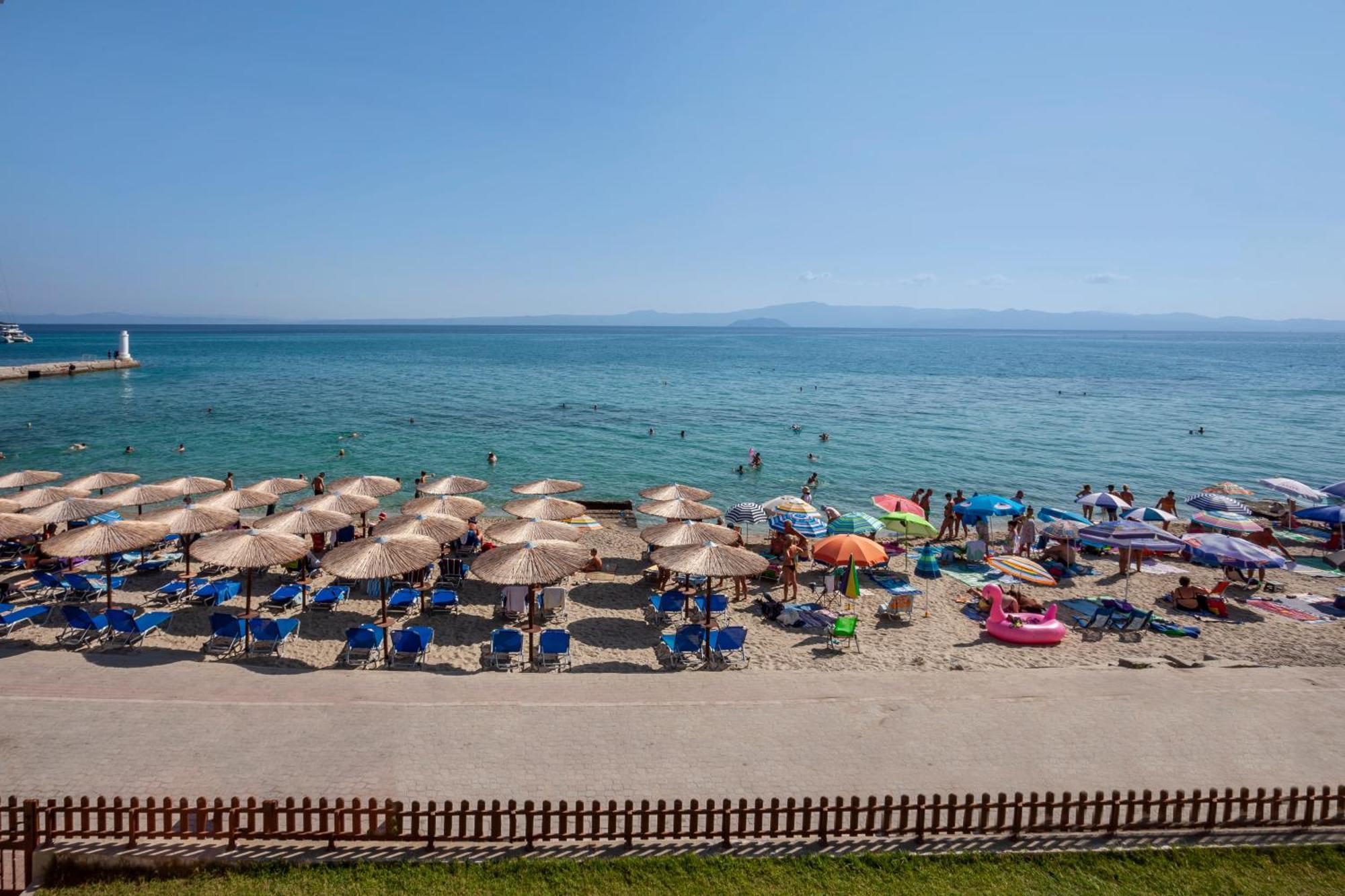 Aleksia Seaside Deluxe Apartment เปฟโกโฮรี ภายนอก รูปภาพ