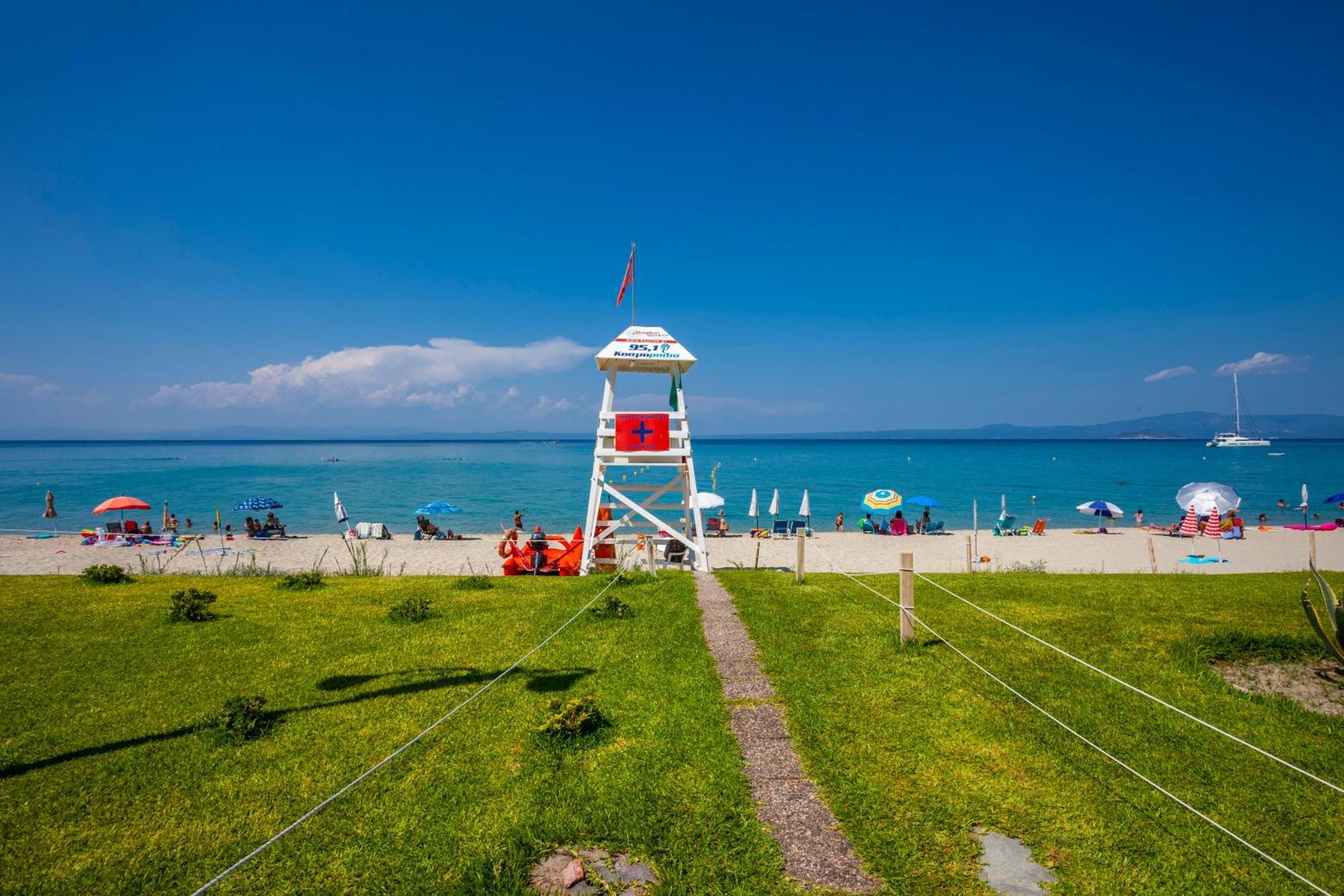 Aleksia Seaside Deluxe Apartment เปฟโกโฮรี ภายนอก รูปภาพ