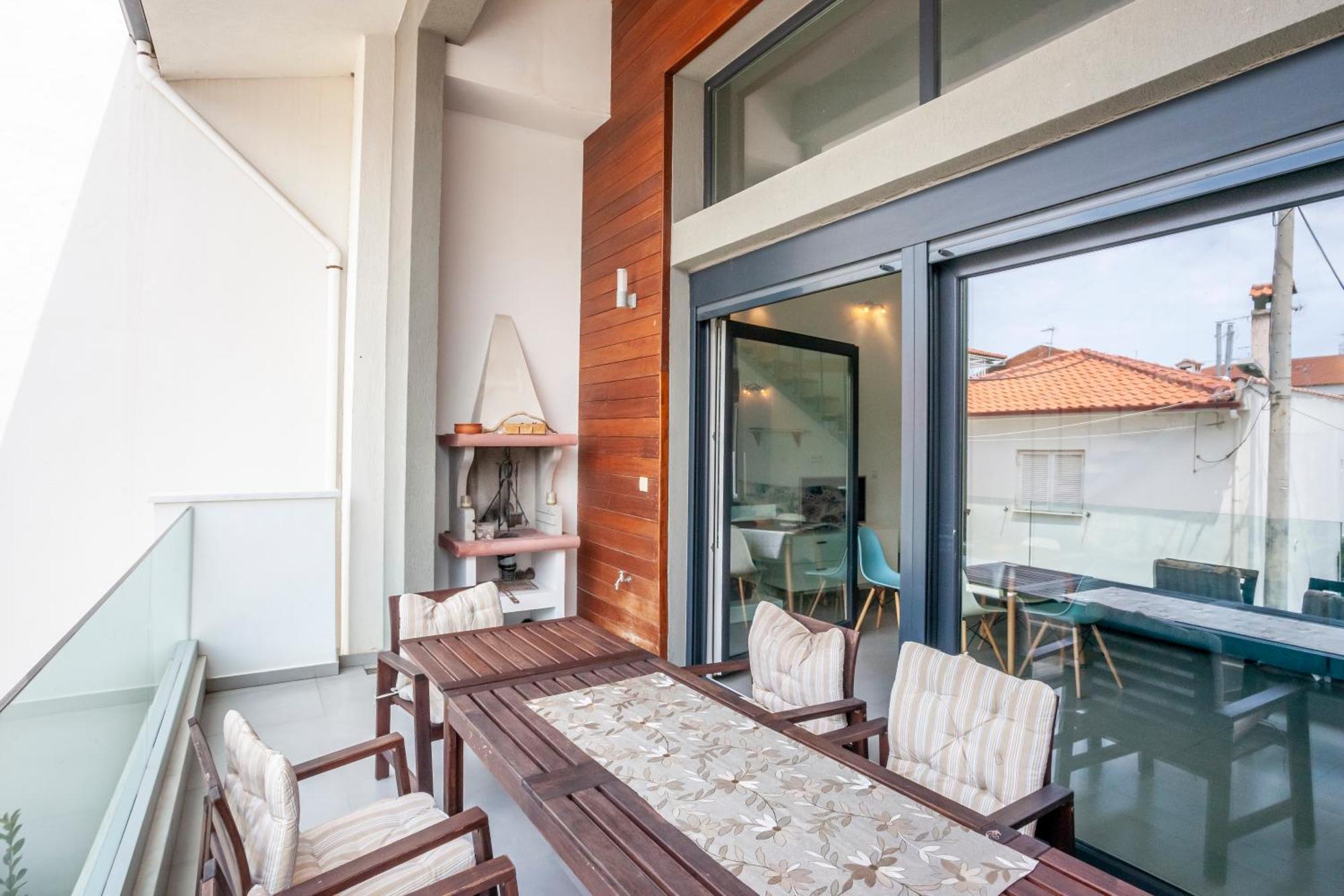 Aleksia Seaside Deluxe Apartment เปฟโกโฮรี ภายนอก รูปภาพ